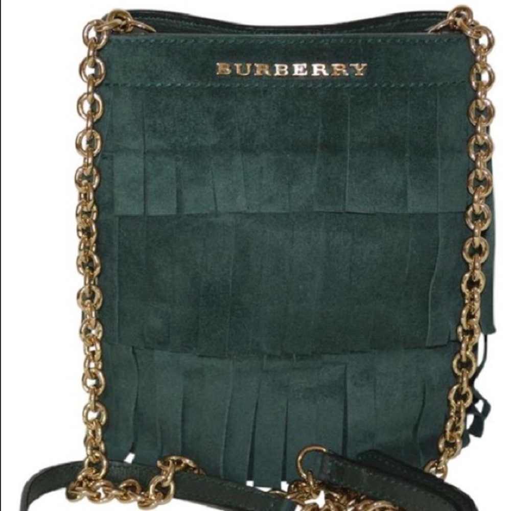 Burberry suede fringed crossbody - Picture 9 of 9